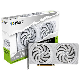 Palit RTX 4070 12GB White GDDR6 Graphics Card, DLSS 3