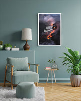 Nike Swoosh Poster with Frame