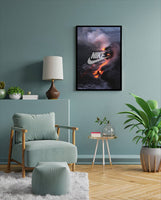 Nike Swoosh Poster with Frame