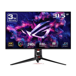 Asus ROG Swift PG32UCDM 32-inch 4K QD-OLED 240Hz 0.03ms (GtG) Gaming Monitor - Black