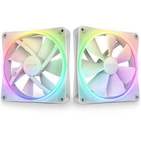 NZXT F140 RGB 140mm Double Pack Fan - White