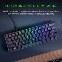 Razer Huntsman Mini 60% Gaming PBT Chroma RGB Keyboard With Red Optical Switches