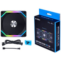 Lian Li UNI FAN SL120 V2 RGB 120mm Cooling Fan - Black