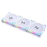 Lian Li UNI FAN SL120 V2 RGB 120mm Triple Pack Cooling Fan - White