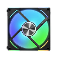 Lian Li UNI FAN AL120 V2 RGB 120mm Triple Pack Cooling Fan - Black