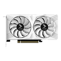 PNY RTX 4060 8GB OC VERTO White Dual Fan GDDR6X Graphics Card, DLSS 3