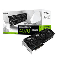 PNY RTX 4070 Ti SUPER 16GB GDDR6X Graphics Card, DLSS 3