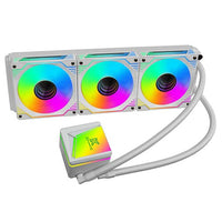 Xander Waterwheel 360 ARGB LCD White CPU Liquid Cooler