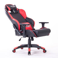 XFX Enthusiast GTR400 Faux Leather Gaming Chair - Black / Red