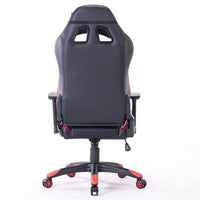 XFX Enthusiast GTR400 Faux Leather Gaming Chair - Black / Red