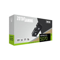 ZOTAC GAMING GeForce RTX 5070 Twin Edge 12GB Graphic Card - Black, DLSS 4