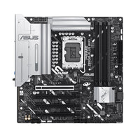 ASUS PRIME Z890M-PLUS WIFI DDR5 LGA 1851 M-ATX Motherboard - White