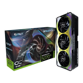 PALIT NVIDIA GeForce RTX 5070 Ti 16GB GDDR7 GAMEROCK OC Graphics Card, DLSS 4