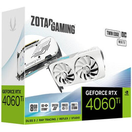 Zotac GAMING RTX 4060 Ti Twin Edge OC White 8GB GDDR6 Graphics Card - DLSS 3