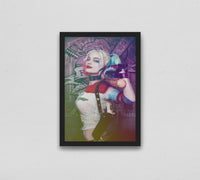 Harley Quinn Baseball Bat RGB Frame