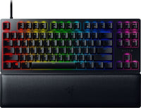 Razer Huntsman V2 Tenkeyless Optical Gaming Keyboard, Linear Red/Purple Switch