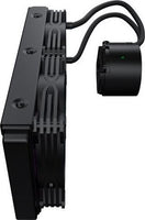 DarkFlash Aigo Twister DX240 Black ARGB All-in-One 240mm Liquid CPU Cooler with Addressable RGB Fan - Black