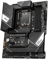 MSI Pro Z790-A WIFI DDR4 LGA 1700 ATX Motherboard, Intel Z790 Chipset, 4x 2-Channel DDR4 128GB Max, 7.1-Ch Realtek ALC4080 Codec, 2.5 GbE LAN, 4x M.2, 3x PCI-E x16, 1x HDMI/DP