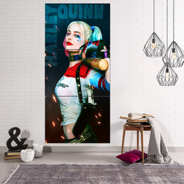 Harley Quinn 3pcs Wall Art Canvas