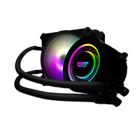 DarkFlash Twister DX120 ARGB LED 120mm AIO Liquid Cooler - Black