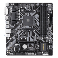 Gigabyte B450M DS3H, AMD Ryzen AM4, M.2, HDMI, DVI, USB 3.1, DDR4, Micro ATX Motherboard | DS3H