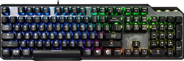 MSI Vigor GK50 Elite LL, Kailh Blue Switch (Clicky) Keyboard, RGB, Wired USB 2.0, Full Keys Anti-Ghosting