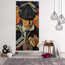 Peaky Blinders Tommy Shelby 3pcs. Wall Art Canvas