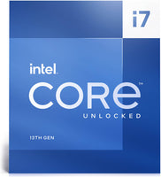 Intel Core i7-13700K 3.4GHz Processor, 16 Cores, 24 Threads, 13th Gen LGA1700, 30M Cache, 128GB Max Memory, 5.4 GHz Max Turbo Freq, 2 Channel DDR5-5600, 3.4GHz P-Core Clock Speed