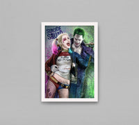 Harley Quinn and Joker RGB Frame