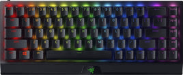 Razer BlackWidow V3 Mini HyperSpeed Phantom Edition 65% Wireless Mechanical Gaming Keyboard, RGB Customizable Backlighting, US Layout, Black, (Mechanical Switches Green/Yellow)