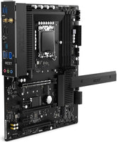 NZXT N5 Z690 Black DDR4 Dual Channel, 128GB Max Memory, RTL8125BG 2.5G LAN, Integrated I/O Shield, Bluetooth V5.2