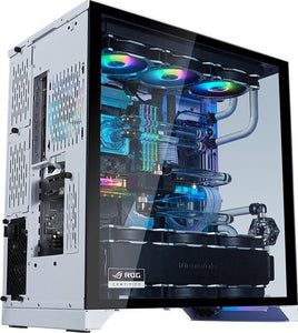 Lian Li O11 Dynamic XL ROG Certificated Tempered Glass E-ATX Full Tower Gaming Case - White