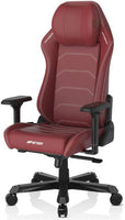 DXRacer 1238S Master Series Gaming Chair, Microfiber Leather, 4D Armrests, Multi-functional Tilt, 3" Casters, High Density Mold Shaping Foam, 220lbs Recommended Weight, Red/Black/White/Brown