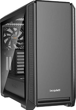 Be Quiet! Silent Base 601 Window Black Mid-Tower ATX Computer Case, two 140mm fans, 10mm extra thick insulation mats, PSU shroud