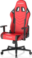 DXRacer Prince Series P132 Gaming Chair, 1D Armrests with Soft Surface, Black and White/Pink and White/Black/Black and Red/Black and Blue/Blue and White/Red and Black