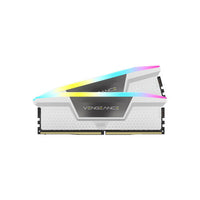 Corsair Vengeance RGB 32GB (2x16GB) 6000MHz DDR5 Memory Kit - White