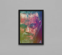 Vikings Ragnar Lothbrok Art RGB Frame