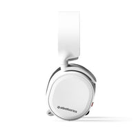 SteelSeries Arctis 3 2019 All-Platform Gaming Headset for PC, PS4, Xbox One, Nintendo, VR, Android, and iOS - White