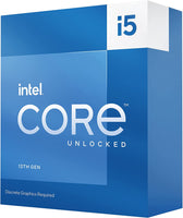 Intel Core i5- 13600KF Desktop Processor 14 cores (6 P-cores + 8 E-cores) 24M Cache, up to 5.1 GHz