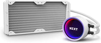 NZXT Kraken X53 RGB AIO RGB White CPU Liquid Cooler Aer RGB V2 120mm Radiator Fans 2 Included White, Kraken X Gen 3