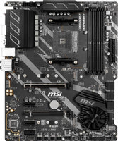 MSI X570-A PRO ATX DDR4 Motherboard, AMD AM4, Max Memory 128GB, X570 Chipset, PCIe 4.0, SATA 6Gb/s, M.2, USB 3.2 Gen 2, HDMI, ATX