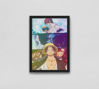 One Piece Shanks RGB Frame