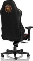 Noblechairs Hero Ence Edition Gaming Chair, 4D Armrests, Adjustable Lumbar Support, Class 4 Gas Lift, 60mm Casters, Max Load Up To 150kg, Aluminium Base, Black / Red