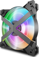 DEEPCOOL MF120GT 3 in 1 RGB 5V/3PIN 120mm Addressable RGB LED PWM fan Computer case CPU Cooler cooling fan ( 3xFAN )