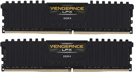 Corsair VENGEANCE LPX 16GB (2 x 8GB) DDR4 3200 (PC4-25600) C16 1.35V for AMD Ryzen Black