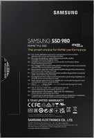 Samsung 980 500 GB PCIe 3.0 NVMe M.2 up to 3.100 MB/s Internal Solid State Drive SSD, black