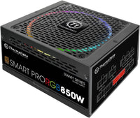 Thermaltake Toughpower Smart Pro RGB 850W 80+ Bronze Motherboard Sync/Analog Controlled Sli Full Modular Power Supply RGB