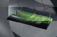 Razer Ornata V2 Gaming Keyboard, Hybrid Mecha-Membrane Switch, Multi-Function Wheel And Media Keys, Chroma Rgb - Black
