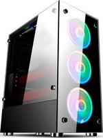 1st Player Gaming Case V6 Case, Tempered Glass, Form Factor ATX/M- ATX, 3 RGB Fans Build-in Case