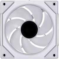 Lian Li SL-Infinity 120 RGB Uni Fan, Low Noise Level at High RPM, Triple Pack With Controller, White/Black